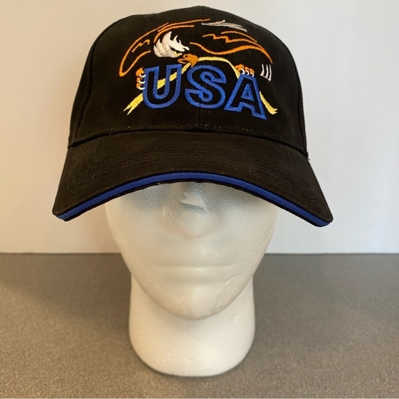 USA Eagle Freedom Isn’t Free Adjustable Ball Cap - Picture 1 of 9